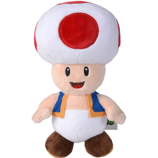 PELUCHE TOAD SUPER MARIO NINTENDO 20CM image 1
