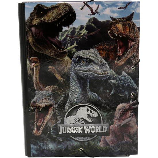 CARPETA A4 JURASSIC WORLD image 0