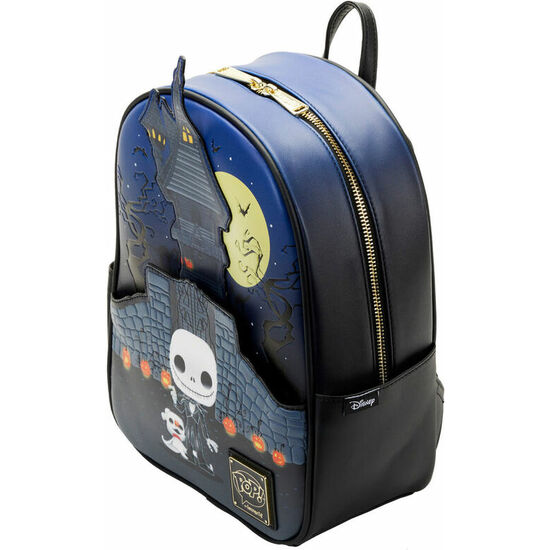 MOCHILA JACK SKELLINGTON PESADILLA ANTES DE NAVIDAD DISNEY LOUNGEFLY 30CM image 2