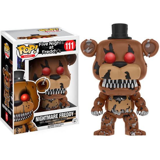 FIGURA POP FIVE NIGHTS AT FREDDYS NIGHTMARE FREDDY image 0