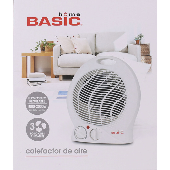 CALEFACTOR AIRE 10002000W BASIC HOME image 1