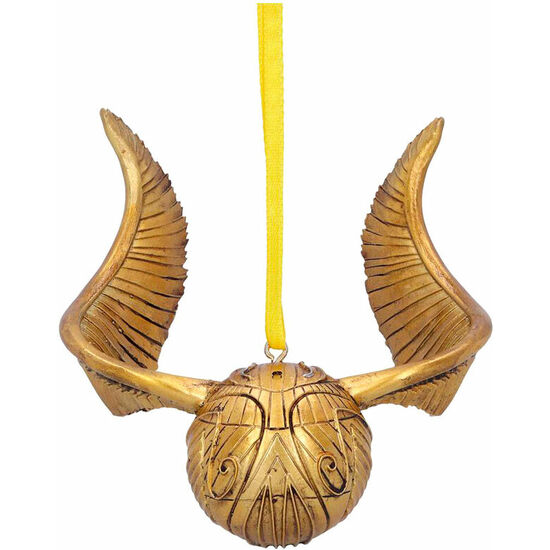 ADORNO NAVIDAD SNITCH DORADA HARRY POTTER image 0