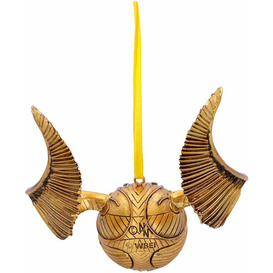 ADORNO NAVIDAD SNITCH DORADA HARRY POTTER