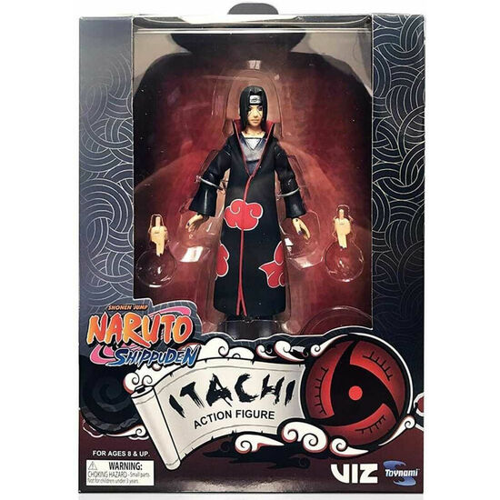 FIGURA ITACHI UCHIHA SERIES 1 NARUTO SHIPPUDEN 10CM image 2