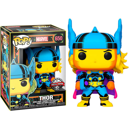 FIGURA POP MARVEL THOR BLACK LIGHT EXCLUSIVE image 2