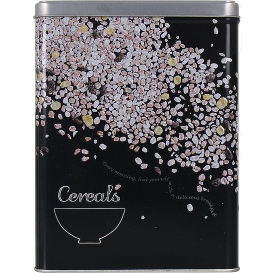 BOTE METAL CEREALES 16X9,5X20,5CM PRIVILEGE image 1