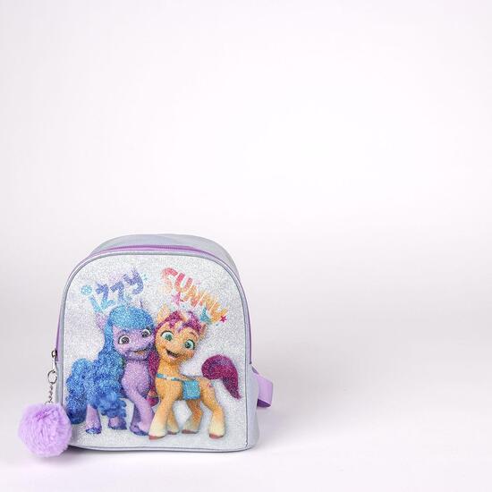 MOCHILA INFANTIL TIEMPO LIBRE BRILLANTE MY LITTLE PONY image 2