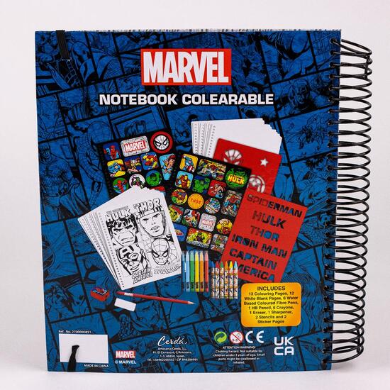 ALBUM ACTIVIDADES COLOREABLE MARVEL image 1