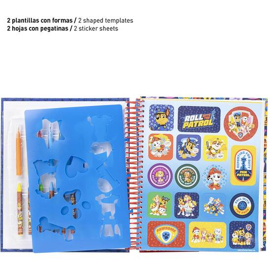 ALBUM ACTIVIDADES COLOREABLE PAW PATROL image 3