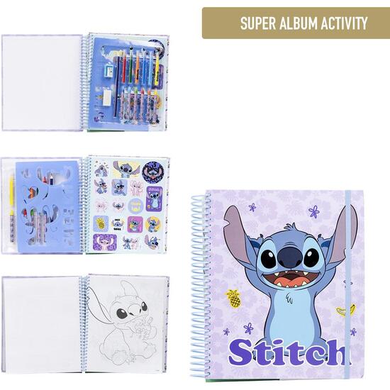 ALBUM ACTIVIDADES COLOREABLE STITCH image 0