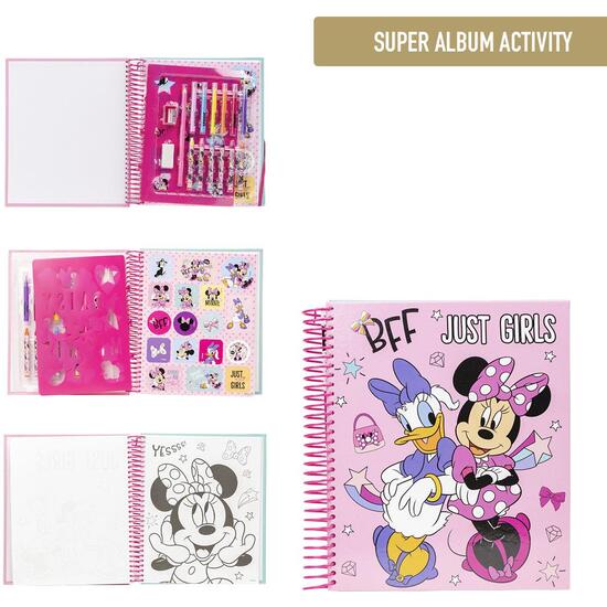 ALBUM ACTIVIDADES COLOREABLE MINNIE image 0