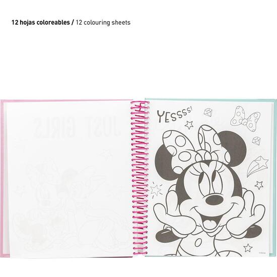 ALBUM ACTIVIDADES COLOREABLE MINNIE image 4