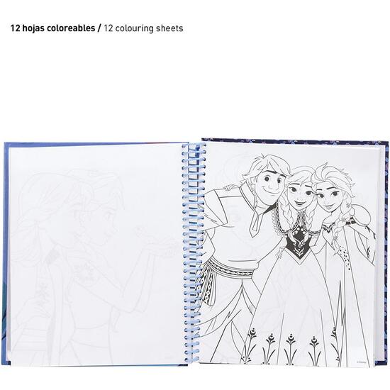 ALBUM ACTIVIDADES COLOREABLE FROZEN image 4
