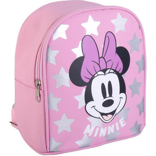 MOCHILA INFANTIL TIEMPO LIBRE BRILLANTE MINNIE PINK image 0