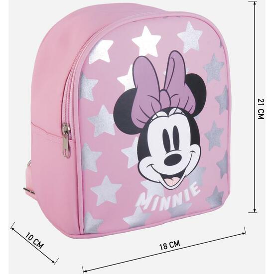 MOCHILA INFANTIL TIEMPO LIBRE BRILLANTE MINNIE PINK image 3