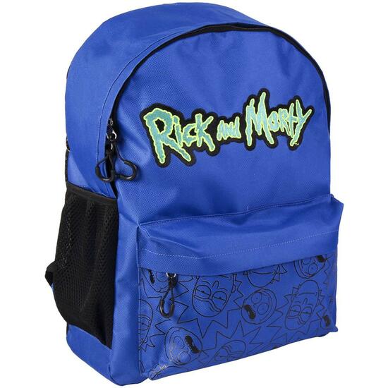 MOCHILA CASUAL RICK AND MORTY DARK BLUE image 0