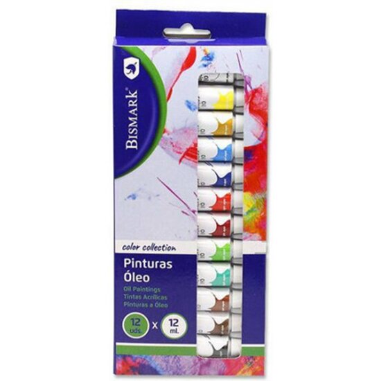 SET PINTURAS OLEO TUBOS 12 COLORES X12ML image 0