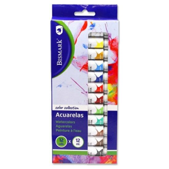 SET ACUARELAS TUBOS 12 COLORES X12ML image 0