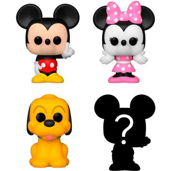 BLISTER 4 FIGURAS BITTY POP DISNEY MICKEY image 1