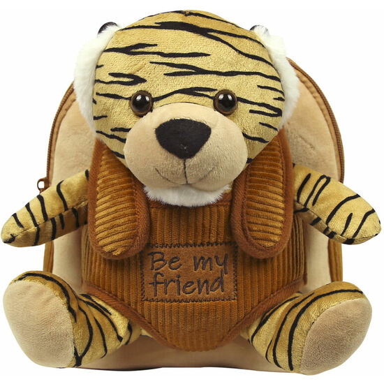 MOCHILA + PELUCHE TIGRE JOE 26CM image 0