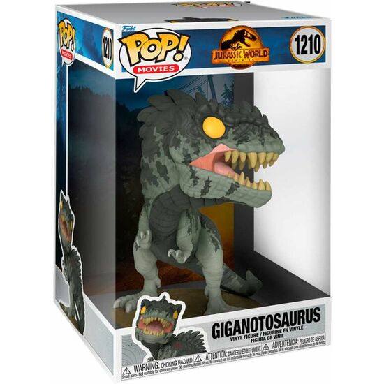 FIGURA POP JURASSIC WORLD 3 GIGANOTOSAURUS image 1