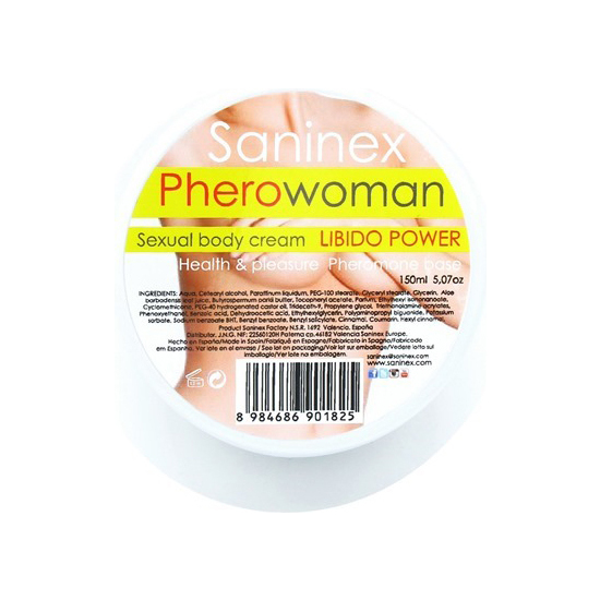 SANINEX PHEROWOMAN LIBIDO POWER PHEROMONE 150 ML image 0