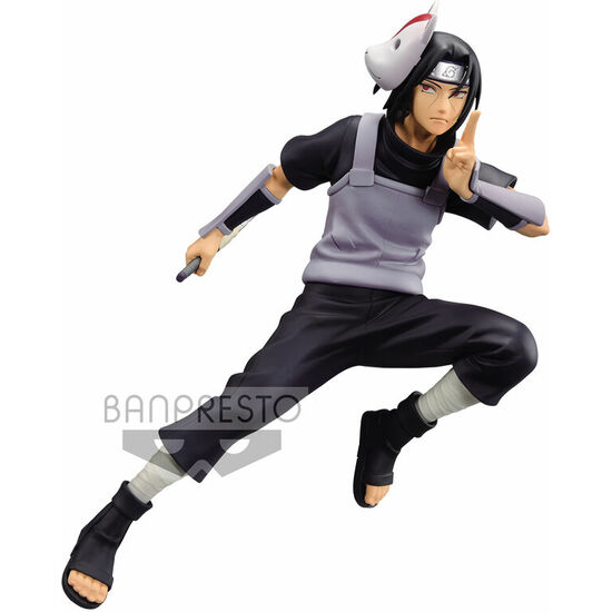 FIGURA UCHIHA ITACHI VIBRATIONS STARS NARUTO SHIPPUDEN 16CM image 0