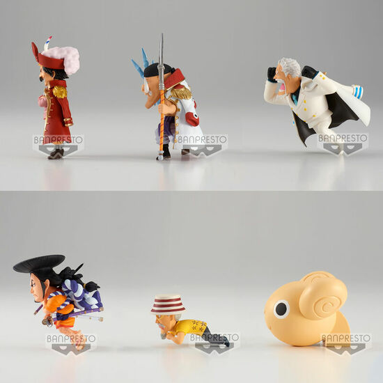PACK 12 FIGURAS WORLD COLLECTABLE LANDSCAPES VOL.10 THE GREAT PIRATES 100 ONE PIECE 7CM SURTIDO image 0