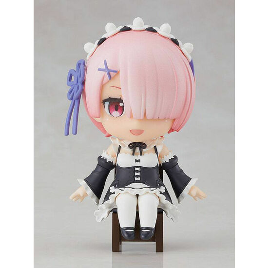 FIGURA NENDOROID SWACCHAO RAM RE:ZERO STARYTING LIFE IN ANOTHER WORLD 9CM image 1