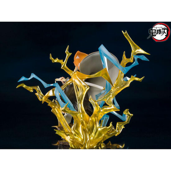FIGURA FIGUARTS ZERO ZENITSU AGATSUMA THUNDERCLAP & FLASH DEMON SLAYER KIMETSU NO YAIBA 15CM image 2