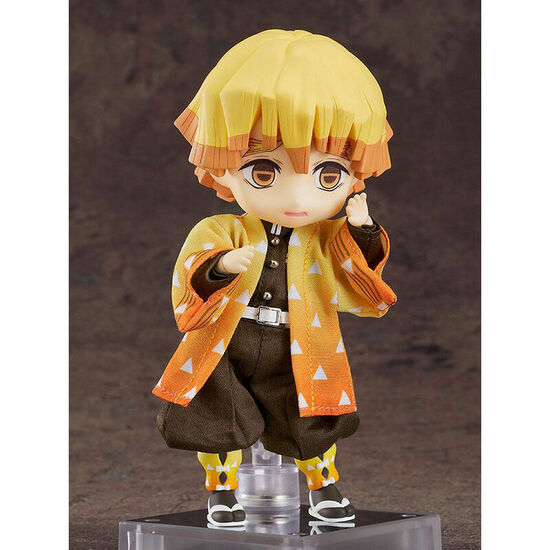 FIGURA NENDOROID DOLL ZENITSU AGATSUMA DEMON SLAYER KIMETSU NO YAIBA 14CM image 1