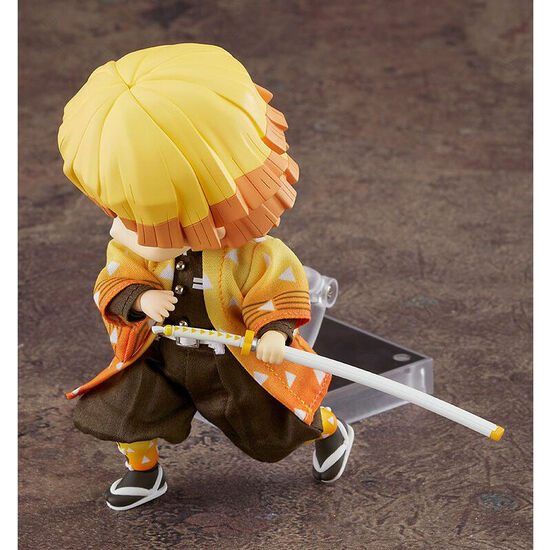 FIGURA NENDOROID DOLL ZENITSU AGATSUMA DEMON SLAYER KIMETSU NO YAIBA 14CM image 2