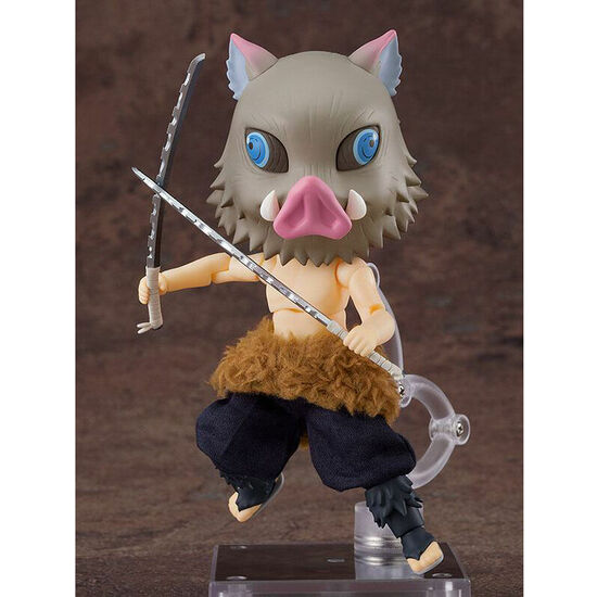 FIGURA NENDOROID DOLL INOSHUKE HASHIBIRA DEMON SLAYER KIMETSU NO YAIBA 14CM image 1