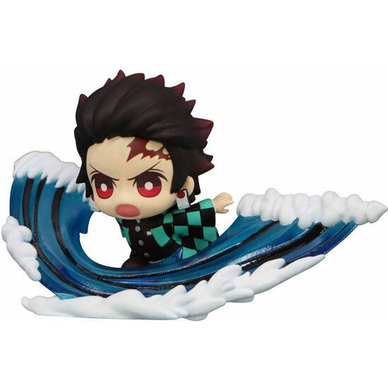 FIGURA HOLD TANJIRO KAMADO DEMON SLAYER KIMETSU NO YAIBA 7CM image 0