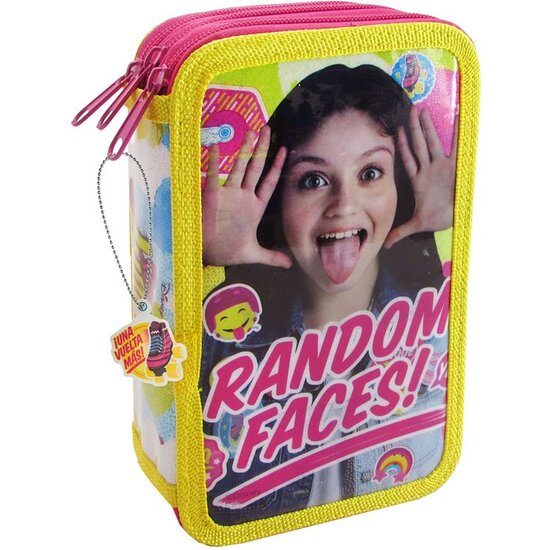 SOY LUNA - ESTUCHE DE 3 PISOS CON GLITTER image 0