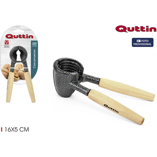 CASCANUECES M/MADERA 16X5CM QUTTIN image 0