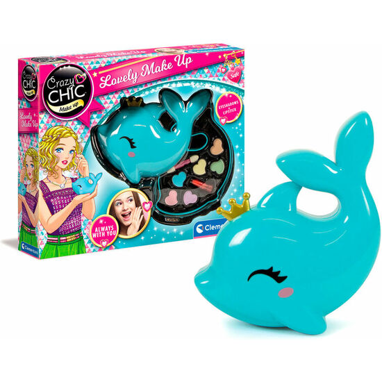 ESTUCHE MAQUILLAJE DELFIN LOVELY MAKE UP CRAZY CHIC image 1