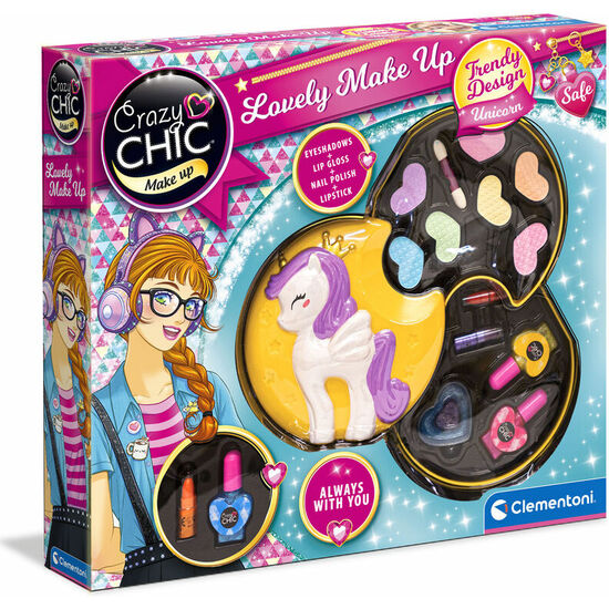 SET MAQUILLAJE UNICORNIO CRAZY CHIC image 0