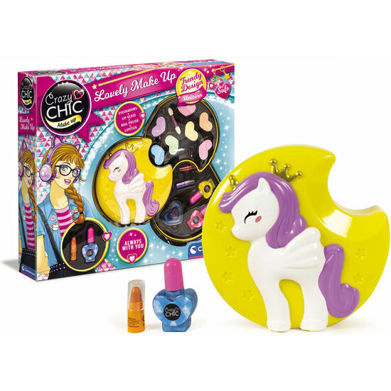 SET MAQUILLAJE UNICORNIO CRAZY CHIC image 1