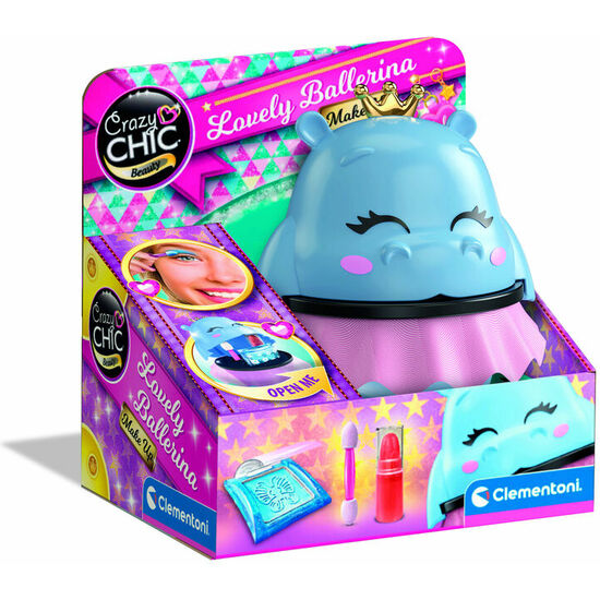 SET MAQUILLAJE HIPOPOTAMO BAILARINA CRAZY CHIC image 0