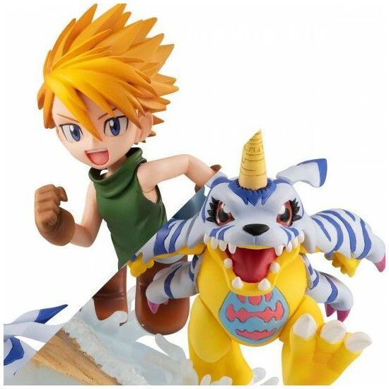 FIGURAS YAMATO ISHIDA + GABUMON G.E.M. SERIES DIGIMON ADVENTURE 11CM image 1