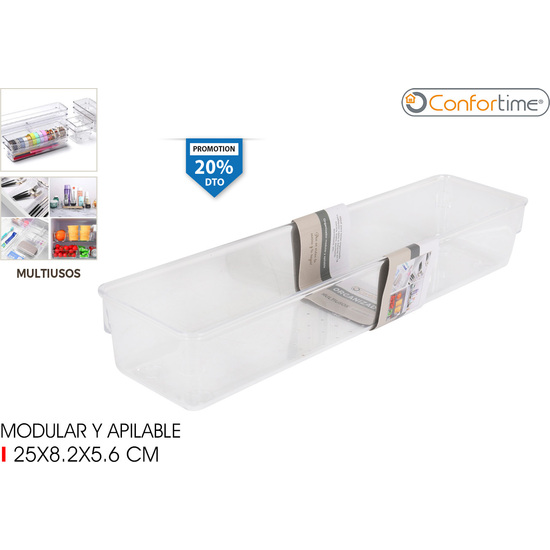 ORGANIZADOR - 32,6X8,2X5,6CM CONFORTIME image 0