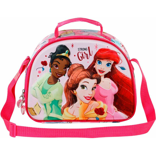 BOLSA PORTAMERIENDAS 3D STRONG PRINCESAS DISNEY image 0