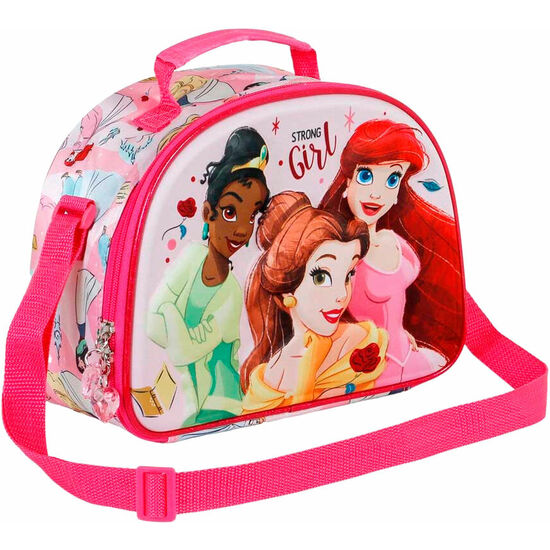 BOLSA PORTAMERIENDAS 3D STRONG PRINCESAS DISNEY image 2