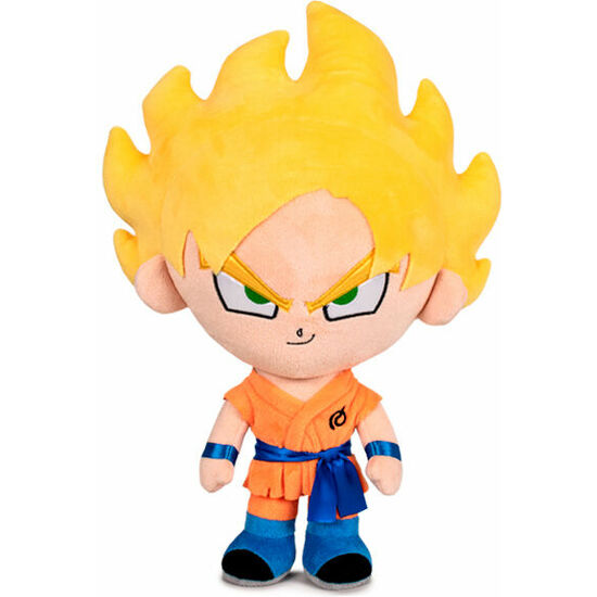 PELUCHE GOKU SUPER SAIYAN DRAGON BALL 31CM image 0