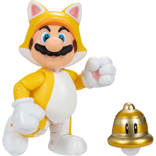 FIGURA MARIO FELINO SUPER MARIO NINTENDO 10CM image 1