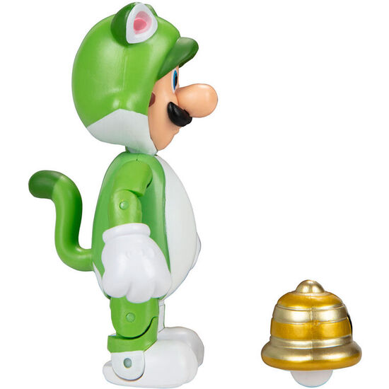 FIGURA LUIGI FELINO SUPER MARIO NINTENDO 10CM image 3