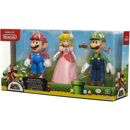 BLISTER 3 FIGURAS SUPER MARIO BROS 10CM image 3