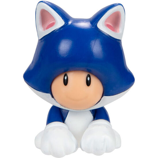 FIGURA TOAD FELINO SUPER MARIO NINTENDO 6,5CM image 1