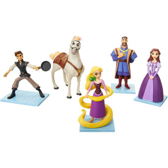 BLISTER SET FIGURAS RAPUNZEL DISNEY image 3